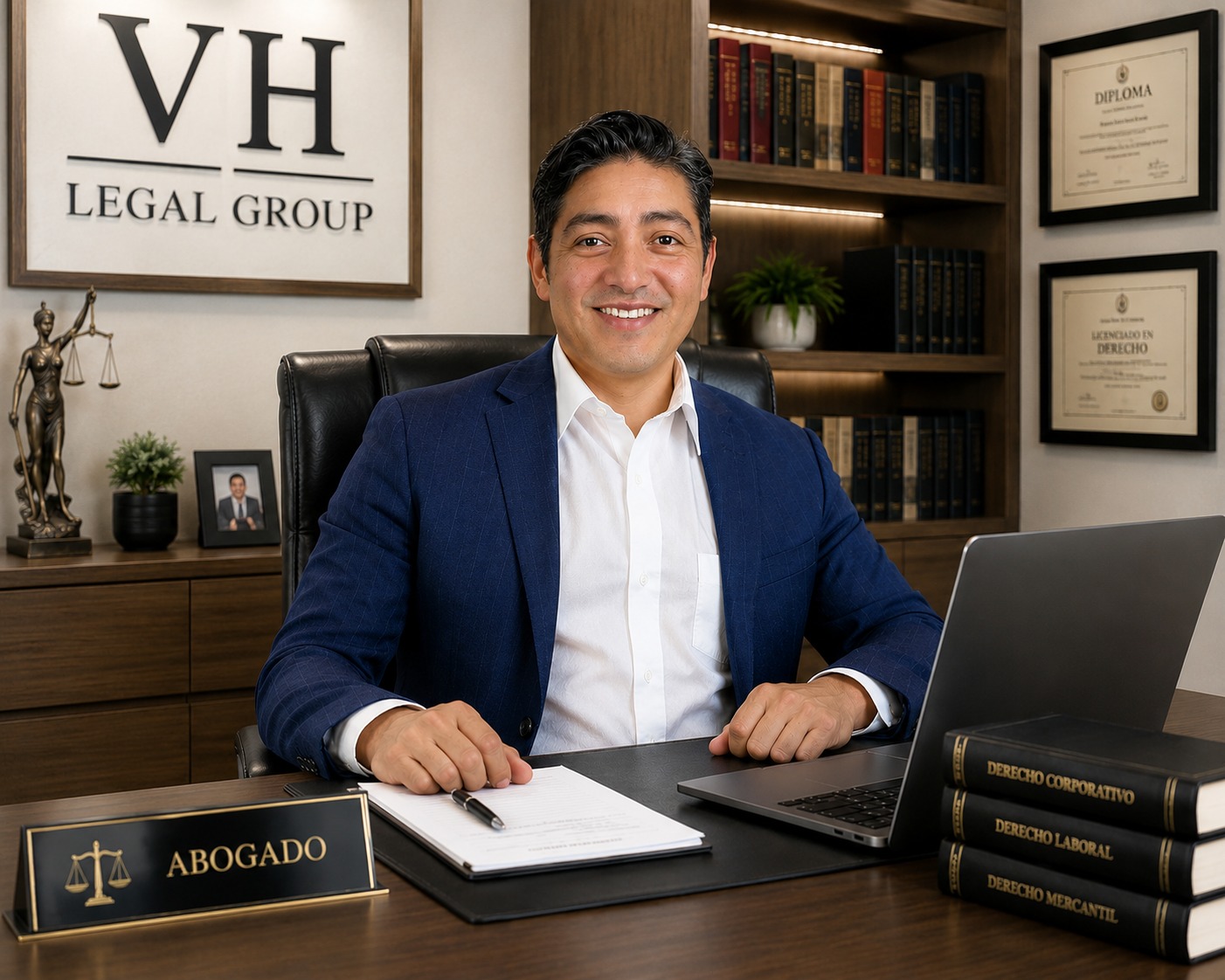Retrato de Lic. Luis Daniel Vizcaino Vidal